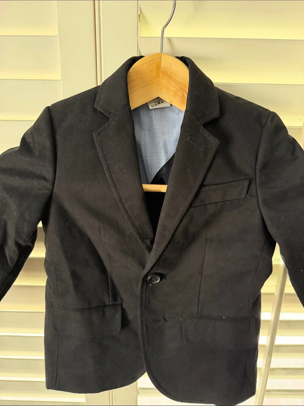 J.Crew Boy’s Black Blazer Jacket - Classic Tailored Style